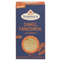 SOMMER CABLE Sommer Bio Dinkel Paniermehl, 300g Packung