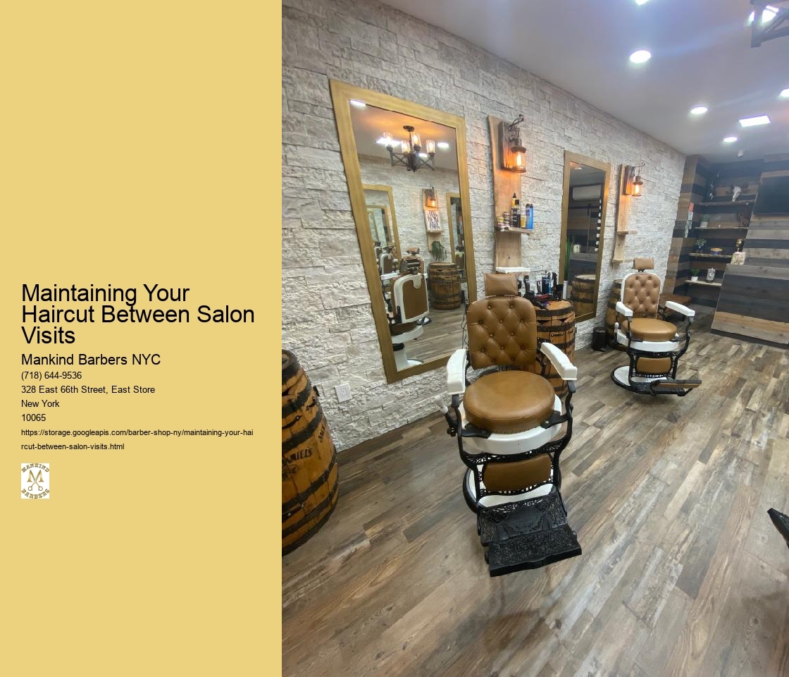 Maintaining Your Haircut Between Salon Visits