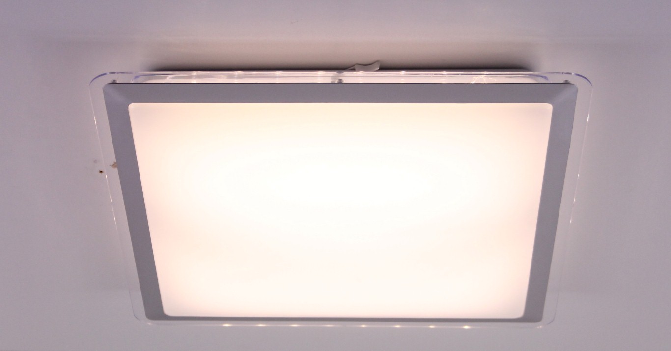 Plafondlamp LED vierkant 43cm 37436 Plafondlamp LED vierkant 43cm 37436