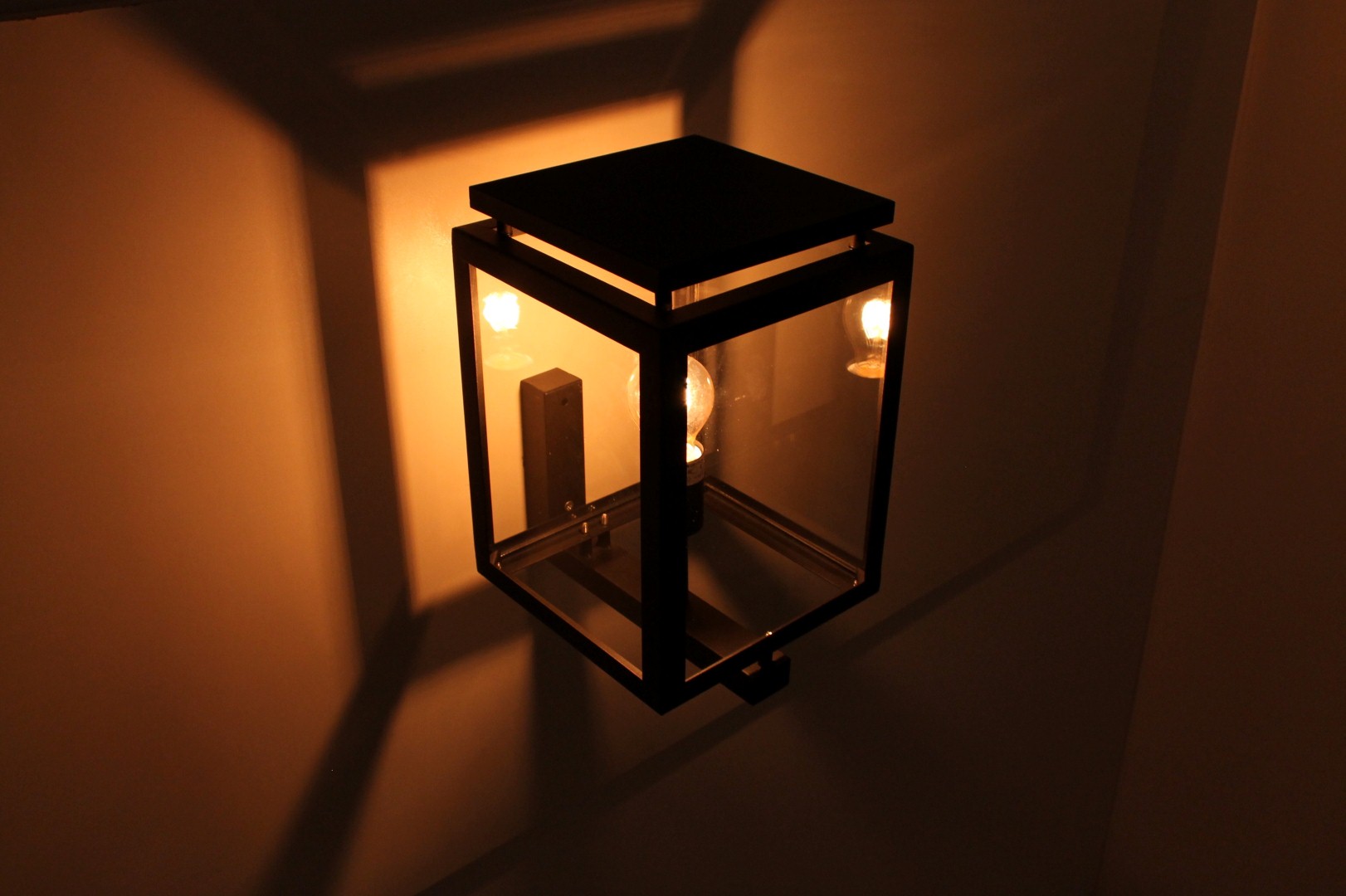 Buiten wandlamp staand zwart 38832 Buiten wandlamp staand zwart 38832