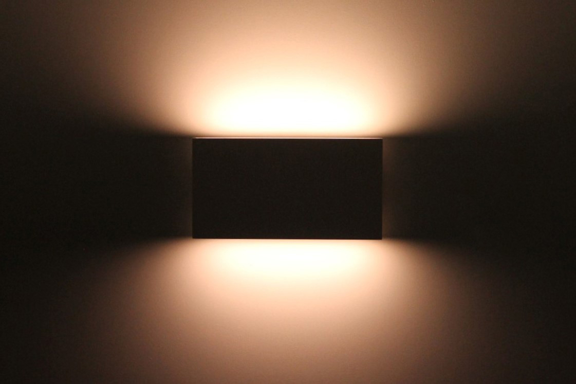 Buiten wandlamp LED wit up / down 41514 Buiten wandlamp LED wit up / down 41514
