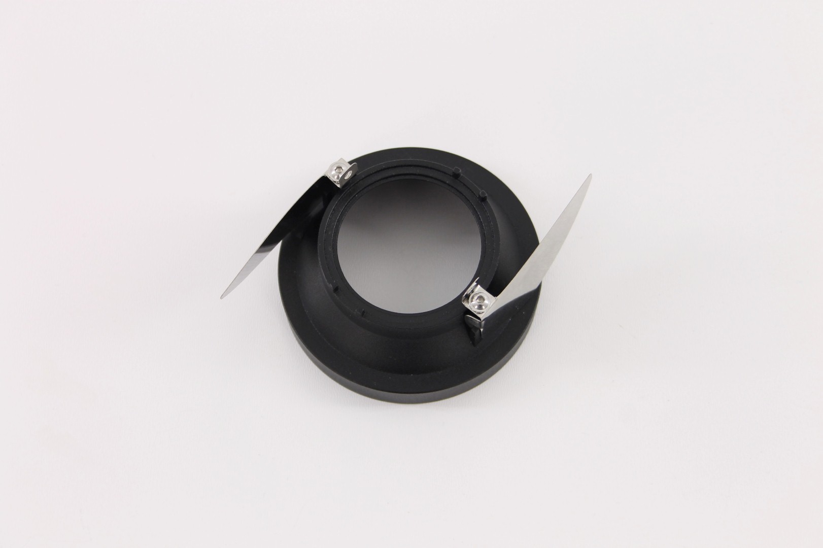 Inbouwspot rond zwart - diameter 8 cm 41814 Inbouwspot rond zwart - diameter 8 cm 41814