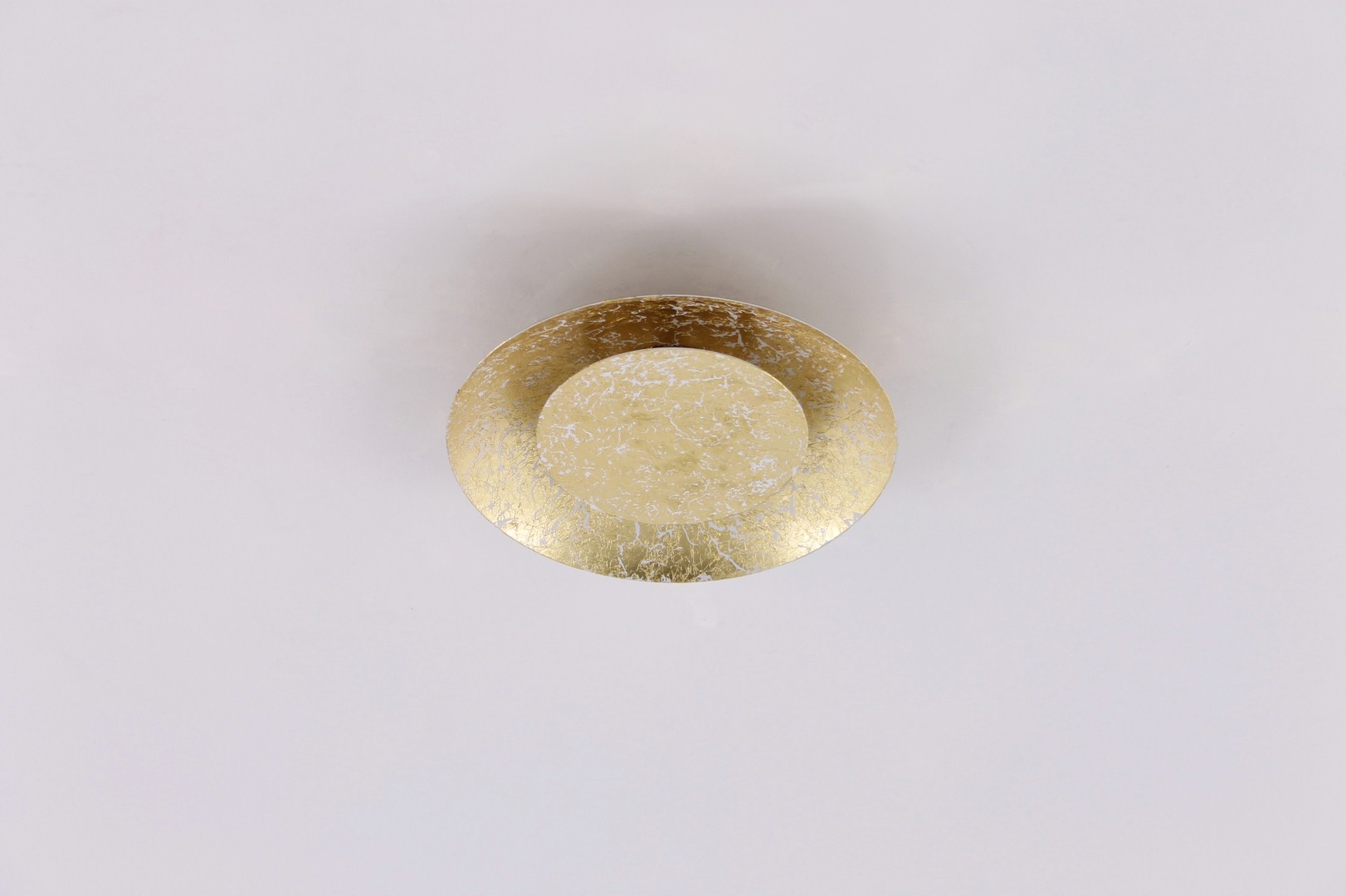 Plafondlamp / Wandlamp LED goud rond 21,5cm 39058 Plafondlamp / Wandlamp LED goud rond 21,5cm 39058