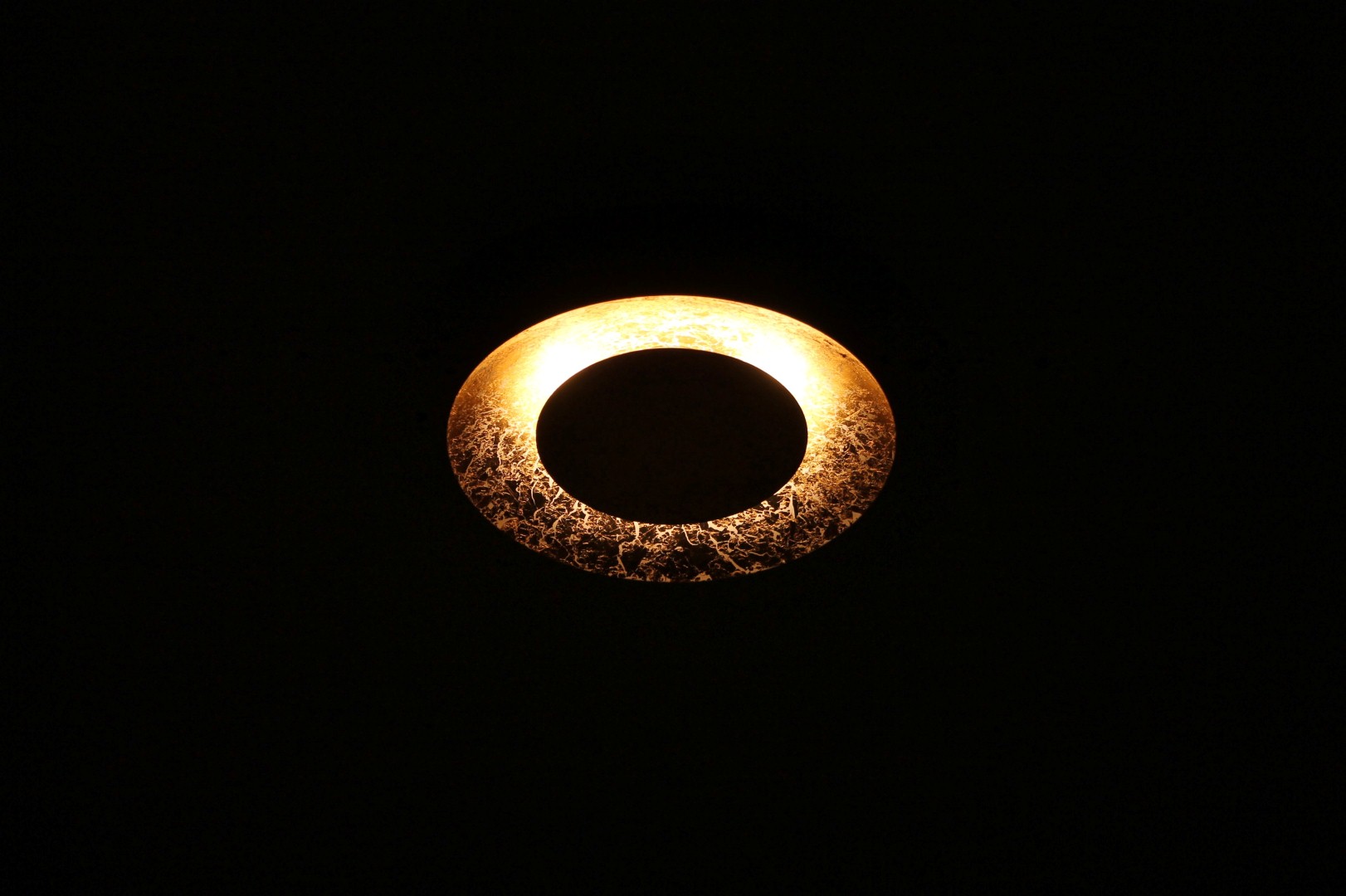 Plafondlamp / Wandlamp LED goud rond 21,5cm 39058 Plafondlamp / Wandlamp LED goud rond 21,5cm 39058