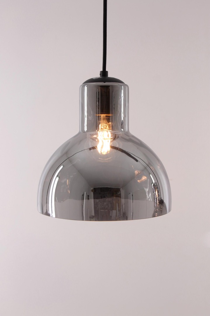 Hanglamp rookglas 22cm 42278 en 61132 Hanglamp rookglas 22cm 42278 en 61132
