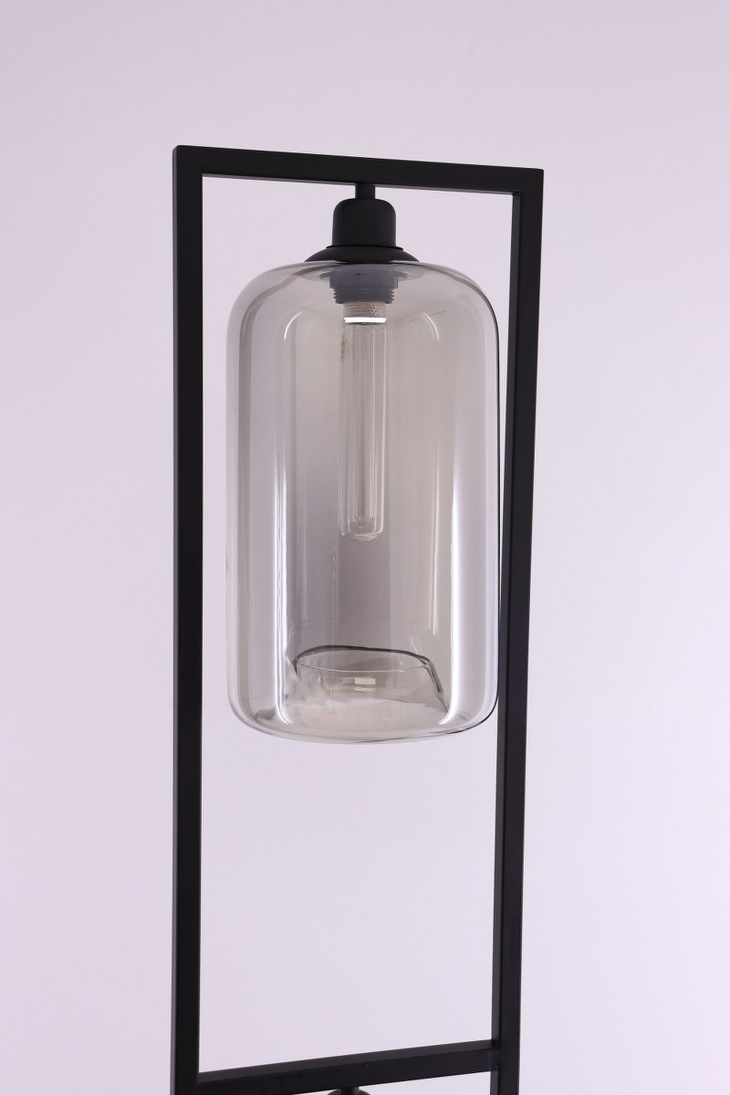 Vloerlamp frame - 2 Grey getint glazen - 170cm 50150 Vloerlamp frame - 2 Grey getint glazen - 170cm 50150
