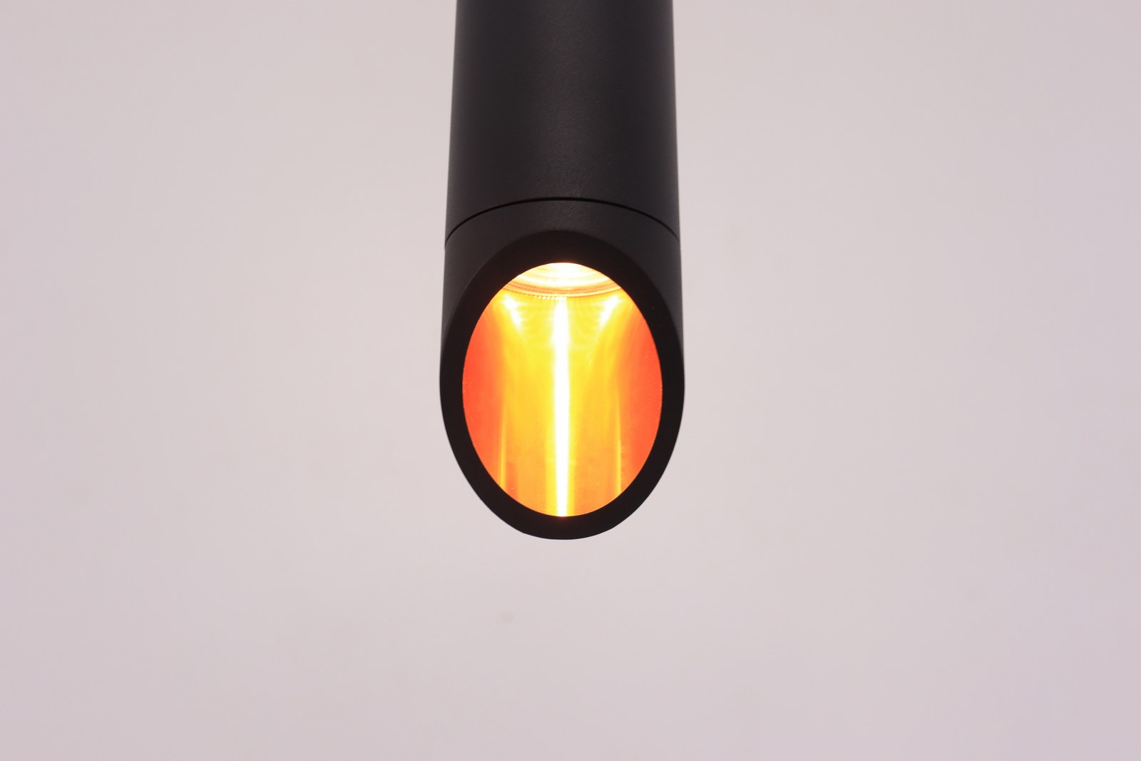 Hanglamp | zwart goud | cilinder koker | 50cm 43422 Hanglamp | zwart goud | cilinder koker | 50cm 43422