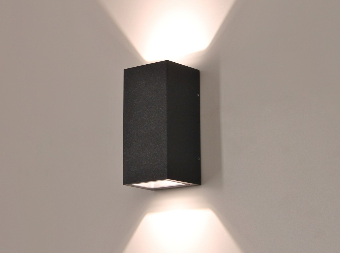 Buiten wandlamp LED antraciet up / down 41591 Buiten wandlamp LED antraciet up / down 41591