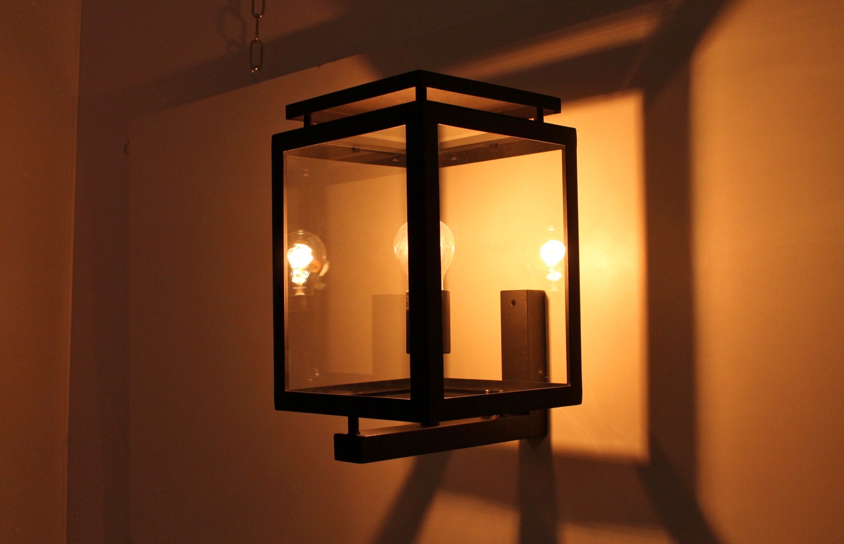 Buiten wandlamp staand zwart 38832 Buiten wandlamp staand zwart 38832