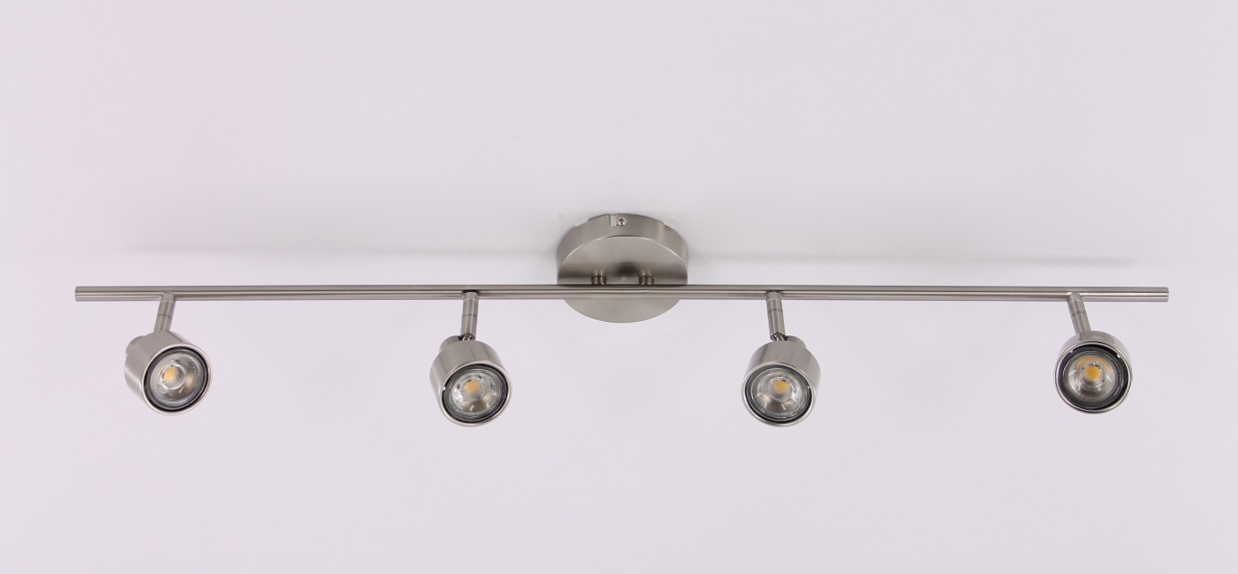 Opbouwspot rvs 4-lichts 26286 Opbouwspot rvs 4-lichts 26286