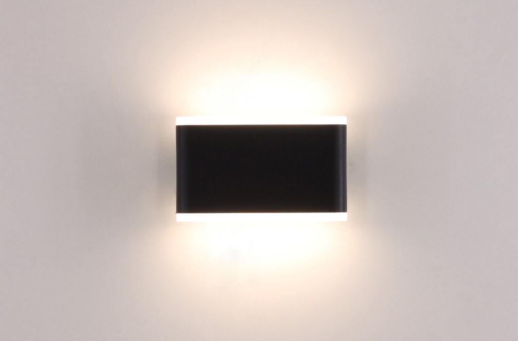 Buiten wandlamp LED zwart up / down 41493 Buiten wandlamp LED zwart up / down 41493