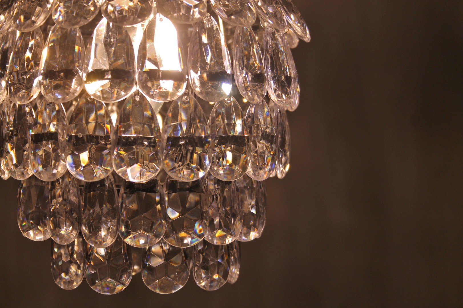Plafondlamp acryl kristal 20cm 39407 Plafondlamp acryl kristal 20cm 39407