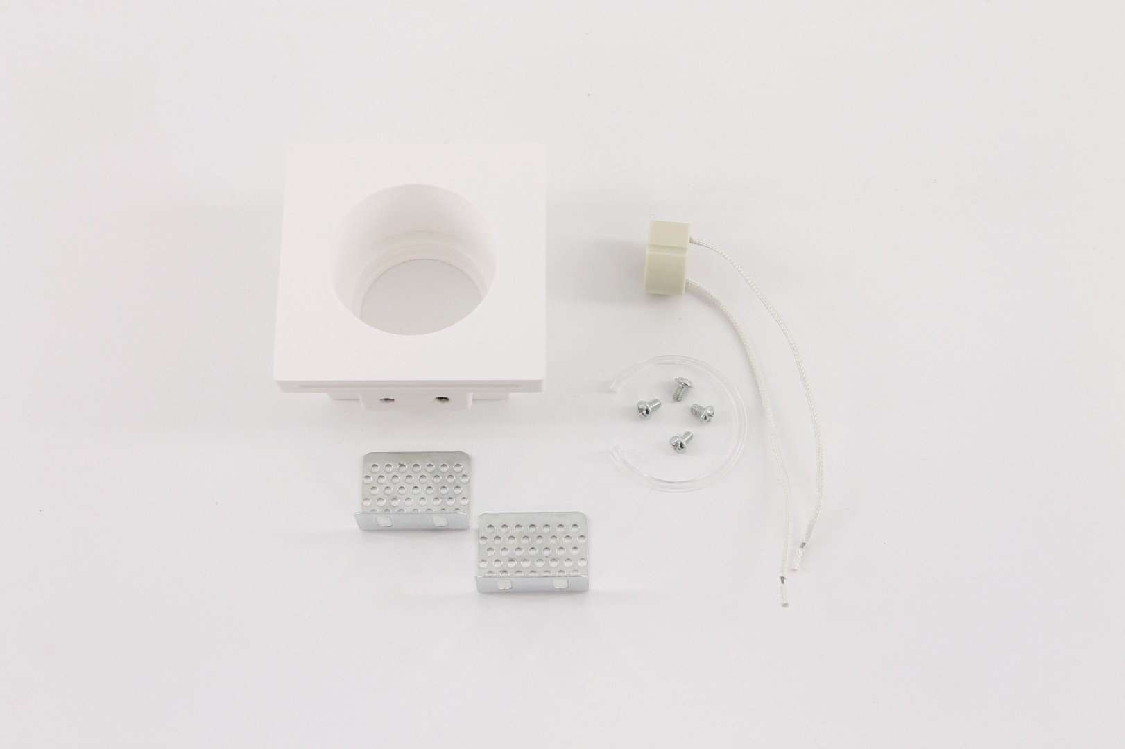 Trimless inbouwspot wit rond diameter binnenmaat 6 cm 41821 Trimless inbouwspot wit rond diameter binnenmaat 6 cm 41821