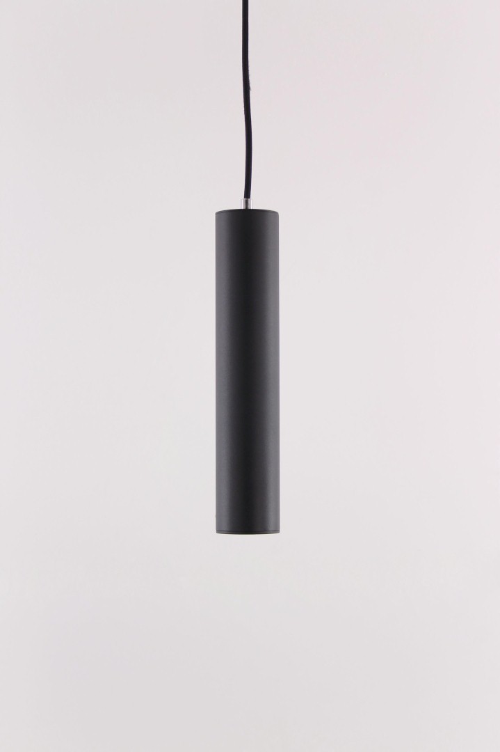 Hanglamp koker zwart middel 6cm 42119 Hanglamp koker zwart middel 6cm 42119