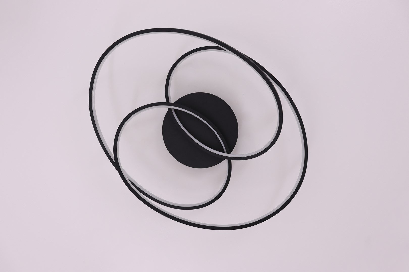 Moderne design plafondlamp LED | zwart | geïntegreerde dimmer 3standen 43137 Moderne design plafondlamp LED | zwart | geïntegreerde dimmer 3standen 43137