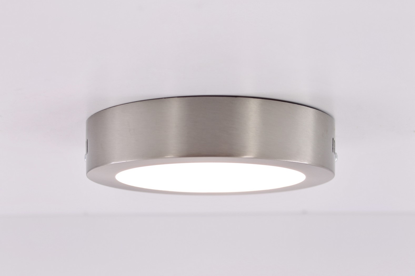 Plafondlamp LED rond rvs 17cm 38208 Plafondlamp LED rond rvs 17cm 38208