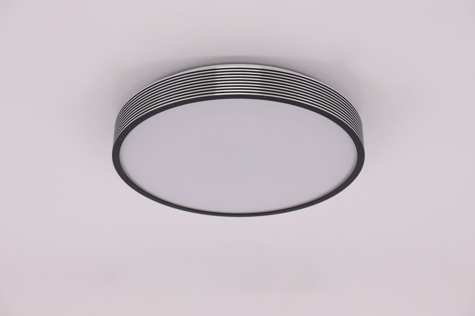 Plafondlamp zilver | 3standen dimmer LED geïntegreerd | Ø 39cm 43361 Plafondlamp zilver | 3standen dimmer LED geïntegreerd | Ø 39cm 43361