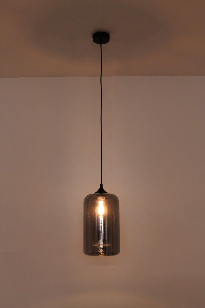 EEF hanglamp smoke 18cm 42372 EEF hanglamp smoke 18cm 42372