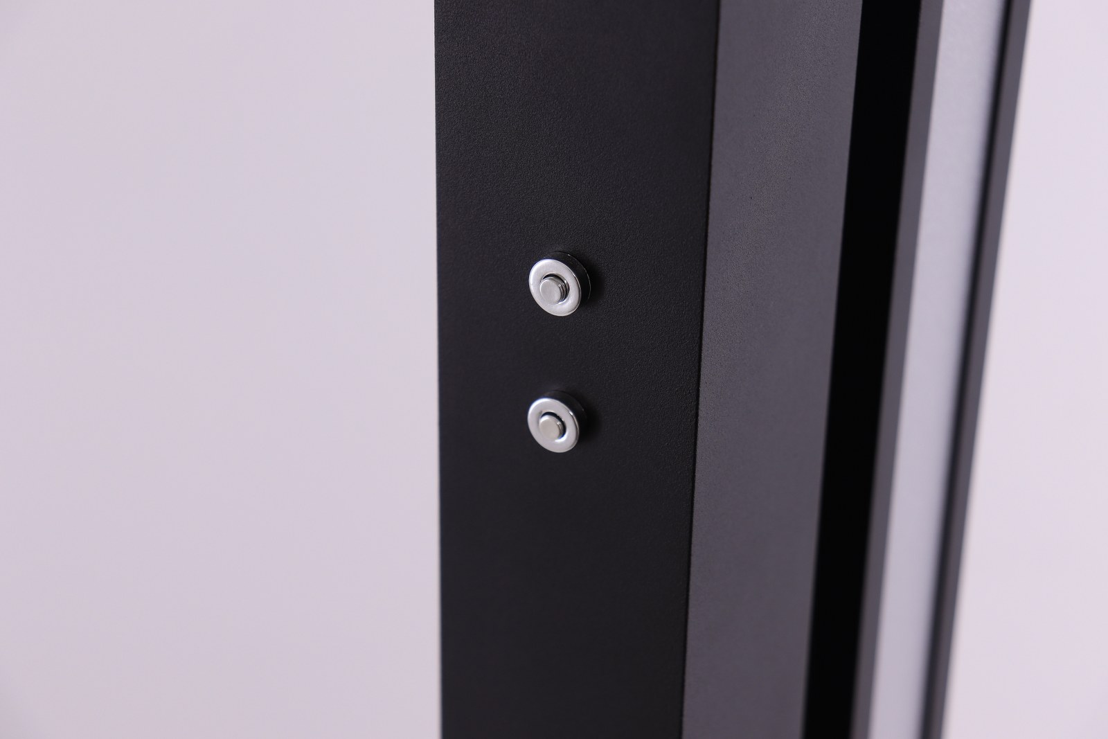 Strakke zwarte design vloerlamp - dim to warm 43621 Strakke zwarte design vloerlamp - dim to warm 43621