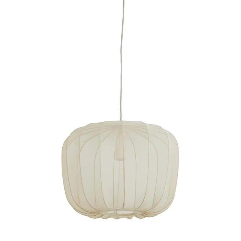 Hanglamp textiel zand 50cm 44461 Hanglamp textiel zand 50cm 44461