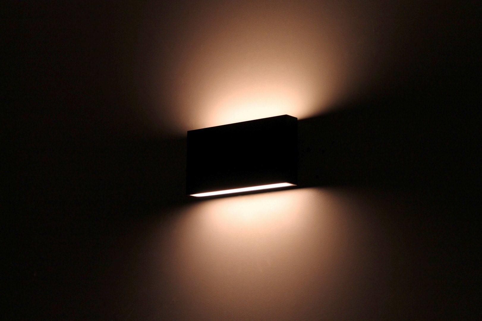Buiten wandlamp LED zwart up / down 41201 Buiten wandlamp LED zwart up / down 41201