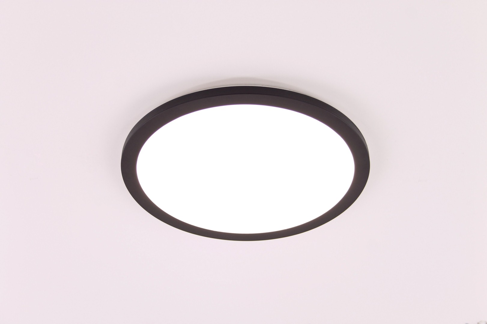 Plafondlamp LED rond zwart 40cm 45646 Plafondlamp LED rond zwart 40cm 45646