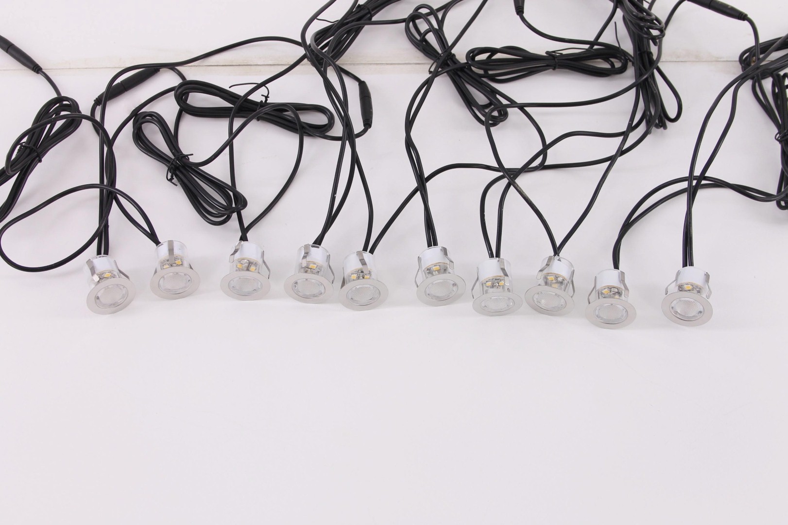 Inbouwspot LED set van 10 - 3 cm IP44 42095 Inbouwspot LED set van 10 - 3 cm IP44 42095