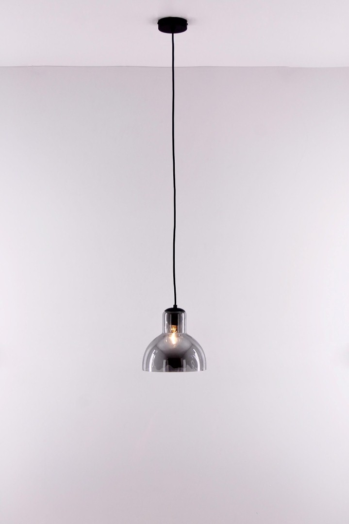 Hanglamp rookglas 22cm 42278 en 61132 Hanglamp rookglas 22cm 42278 en 61132