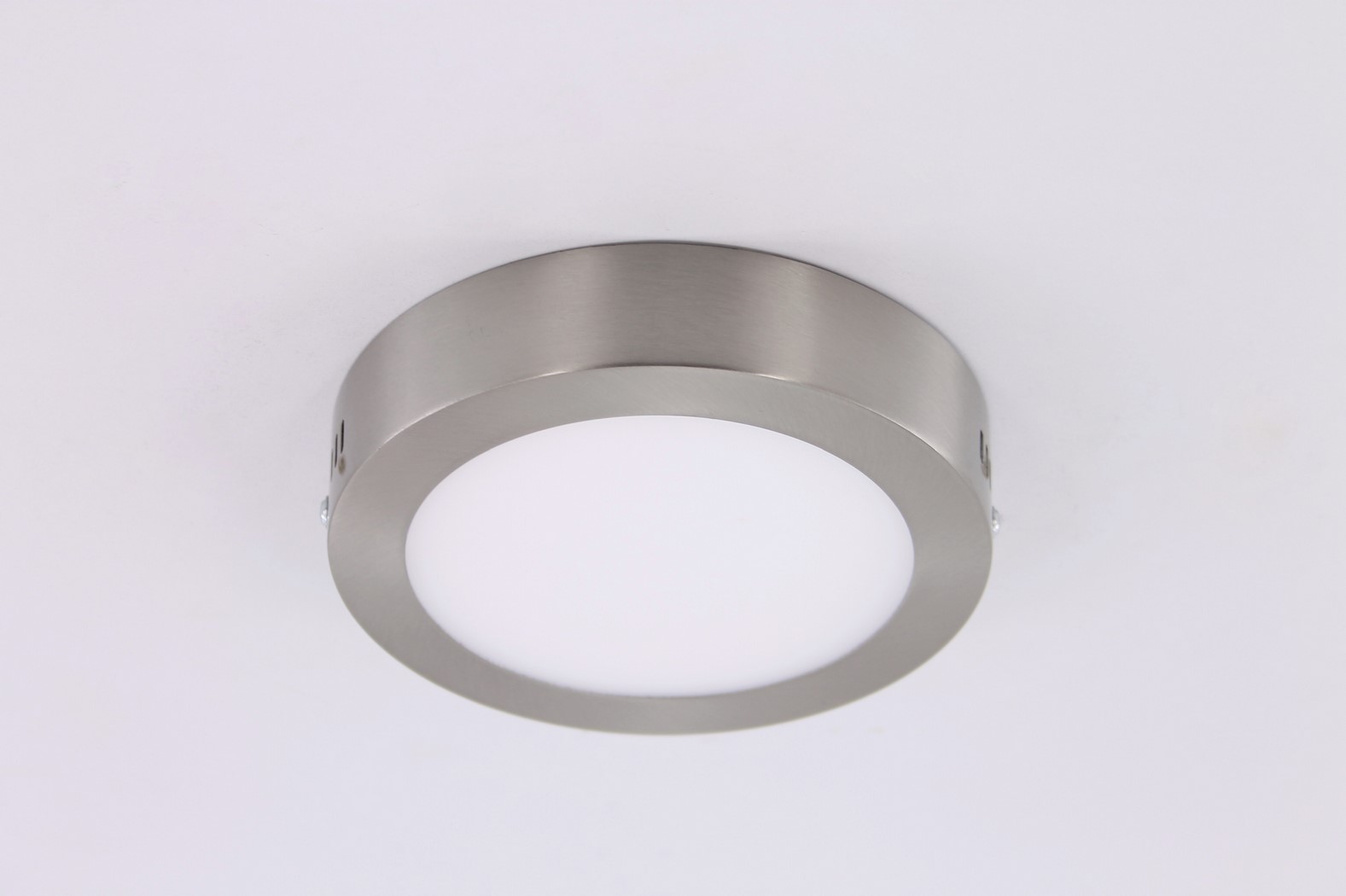 Plafondlamp LED rond rvs 17cm 38208 Plafondlamp LED rond rvs 17cm 38208