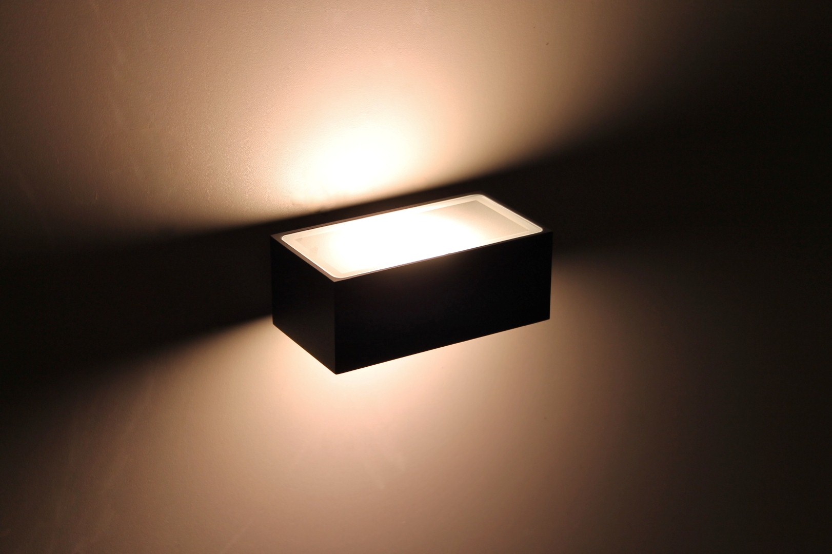 wandlamp strak zwart LED 39946 wandlamp strak zwart LED 39946