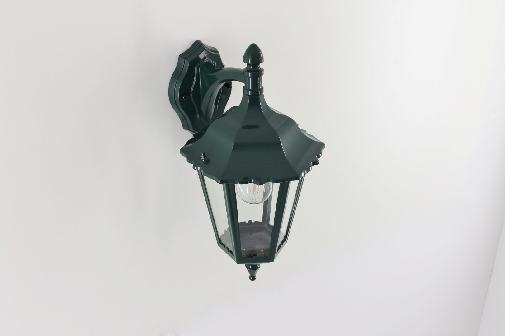 Buiten wandlamp groen neerwaarts 30363 Buiten wandlamp groen neerwaarts 30363