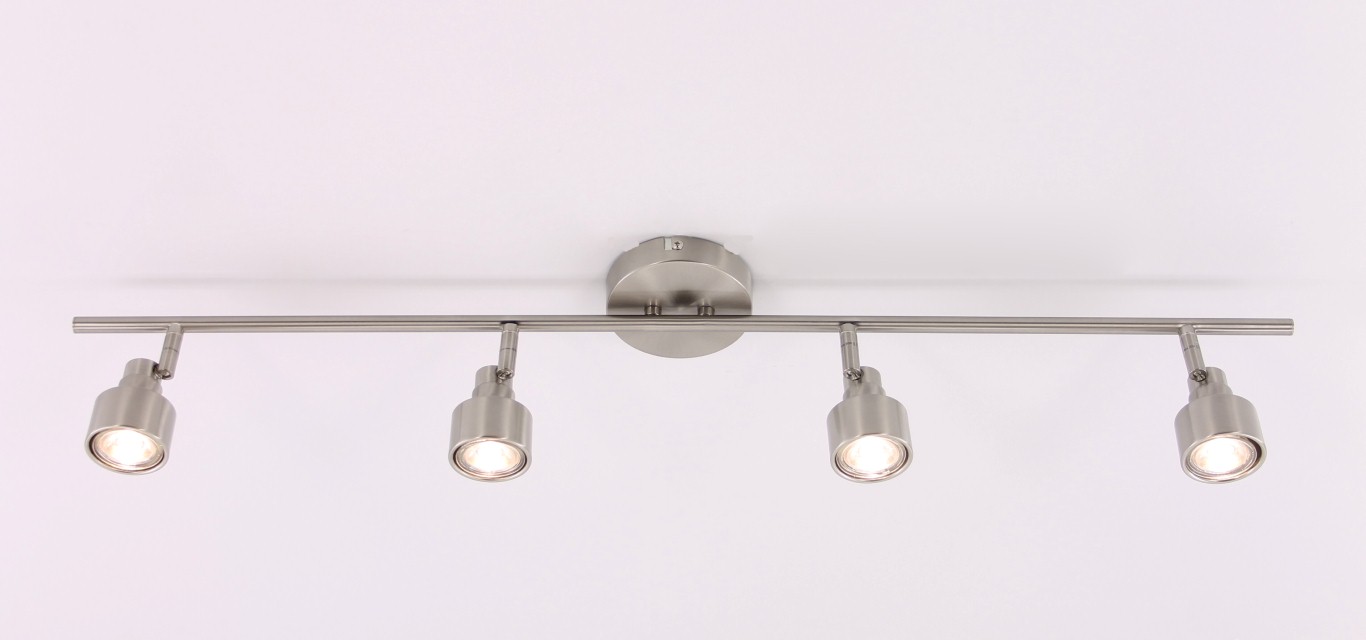 Opbouwspot rvs 4-lichts 26286 Opbouwspot rvs 4-lichts 26286