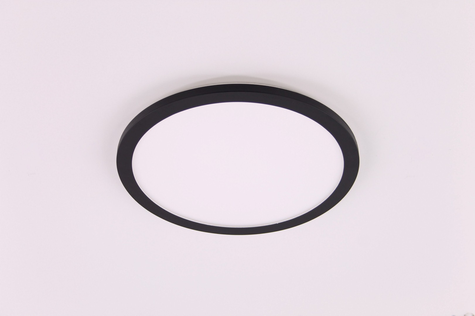 Plafondlamp LED rond zwart 40cm 45646 Plafondlamp LED rond zwart 40cm 45646