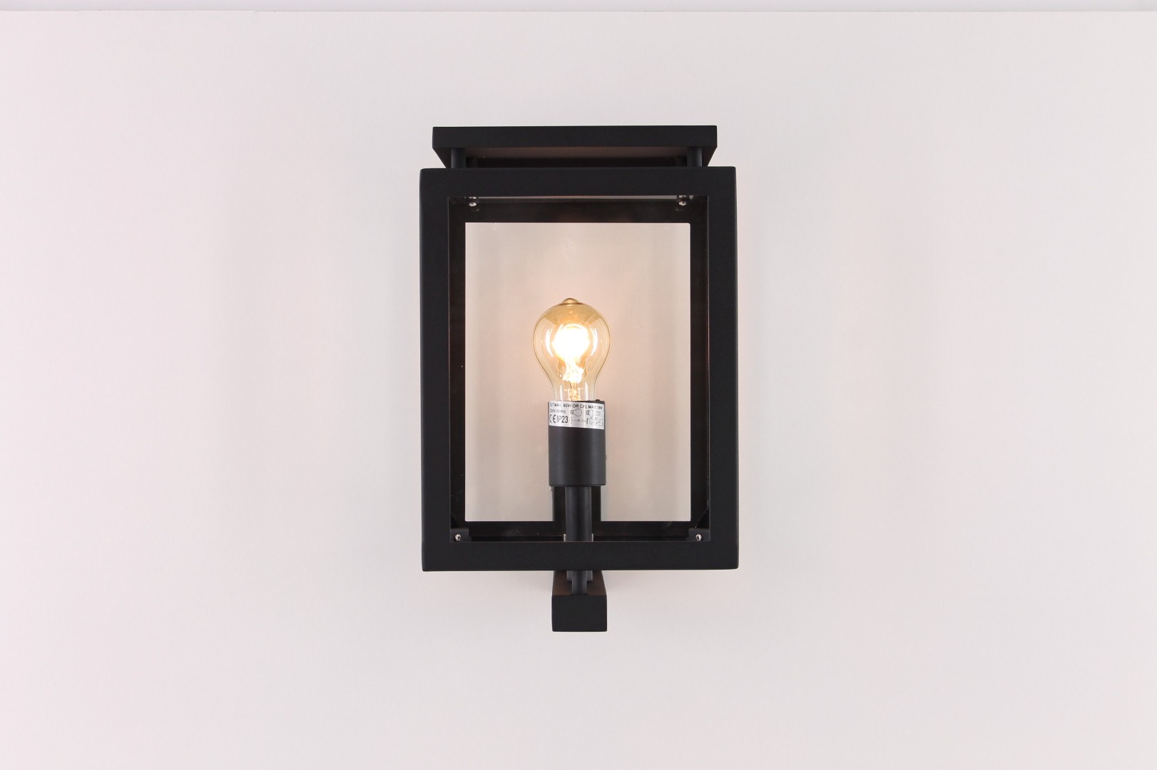 Buiten wandlamp staand zwart 38832 Buiten wandlamp staand zwart 38832