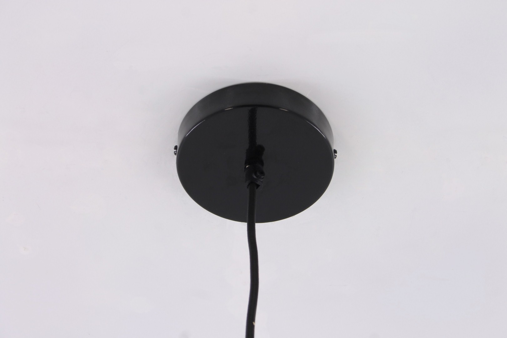 Hanglamp zwart gaas klein 18cm 39196 Hanglamp zwart gaas klein 18cm 39196