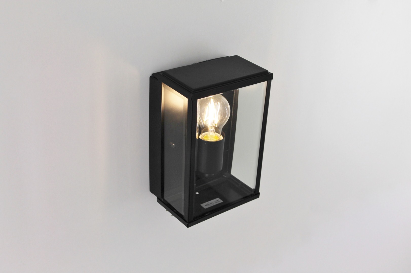 Buiten wandlamp rechthoek zwart 32627 Buiten wandlamp rechthoek zwart 32627