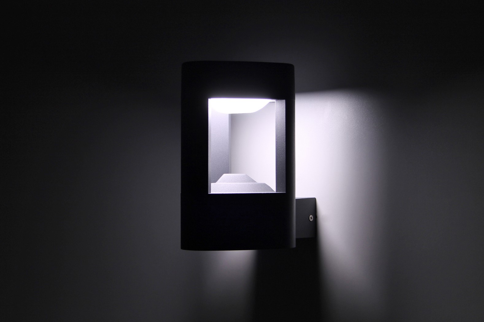 Buitenlamp LED wandlamp staand antraciet 38742 Buitenlamp LED wandlamp staand antraciet 38742