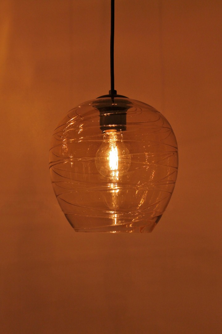 Hanglamp amberglas 20cm 42248 en 61132 Hanglamp amberglas 20cm 42248 en 61132