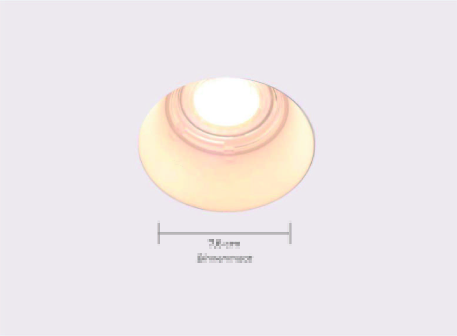Trimless inbouwspot rond wit 7,6 cm diameter binnenmaat 41828 Trimless inbouwspot rond wit 7,6 cm diameter binnenmaat 41828