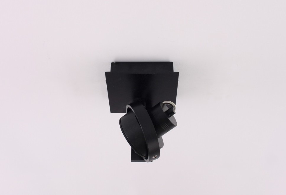 Opbouwspot zwart 1-lichts LED 40790 Opbouwspot zwart 1-lichts LED 40790