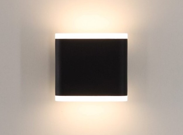 Buiten wandlamp LED zwart up / down 41492 Buiten wandlamp LED zwart up / down 41492