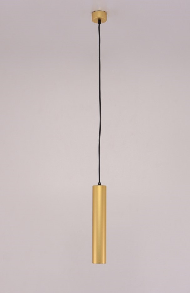 Hanglamp | cilinder koker | goud 43420 Hanglamp | cilinder koker | goud 43420