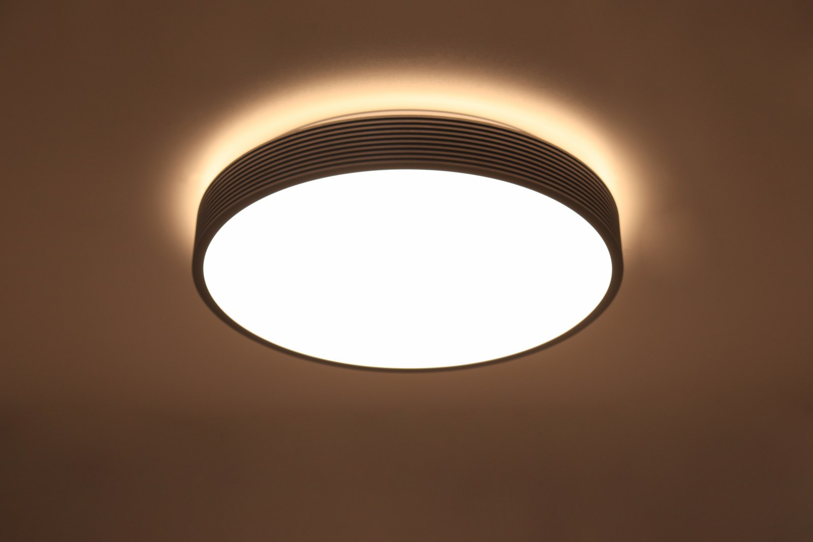 Plafondlamp zilver | 3standen dimmer LED geïntegreerd | Ø 39cm 43361 Plafondlamp zilver | 3standen dimmer LED geïntegreerd | Ø 39cm 43361