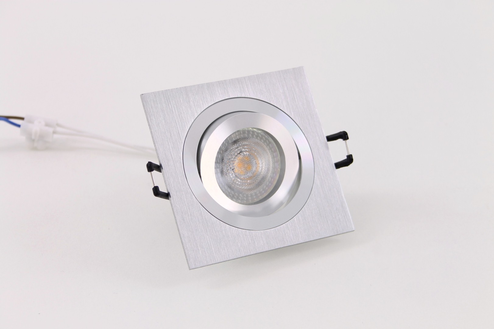 Inbouwspot vierkant aluminium 33057 Inbouwspot vierkant aluminium 33057