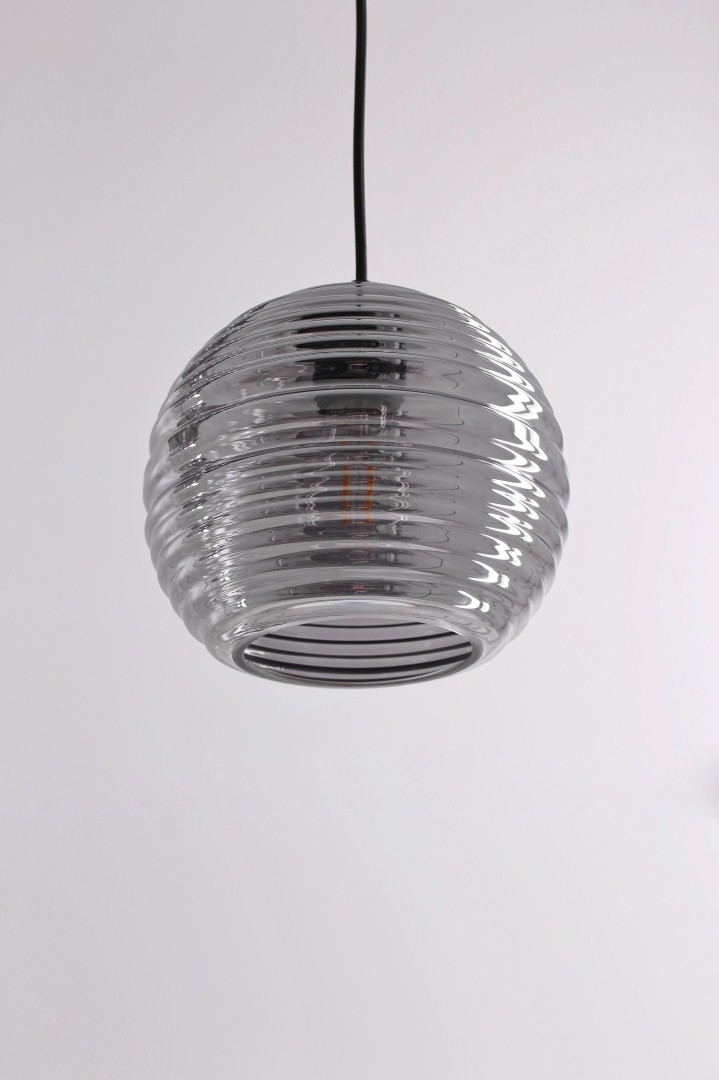 Hanglamp rookglas bol 18cm 42276 en 61132 Hanglamp rookglas bol 18cm 42276 en 61132
