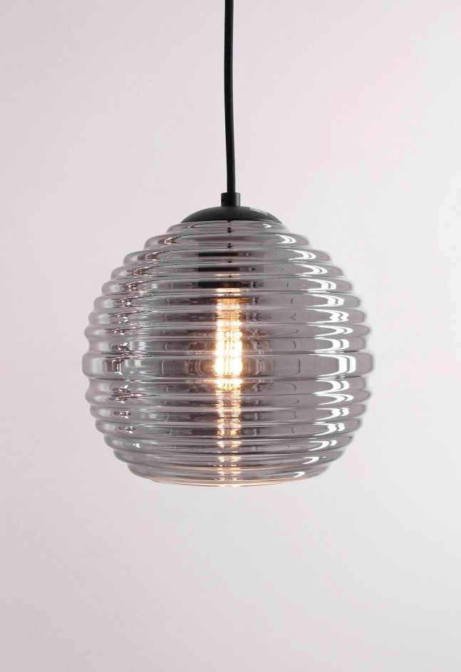 Hanglamp rookglas bol 18cm 42276 en 61132 Hanglamp rookglas bol 18cm 42276 en 61132