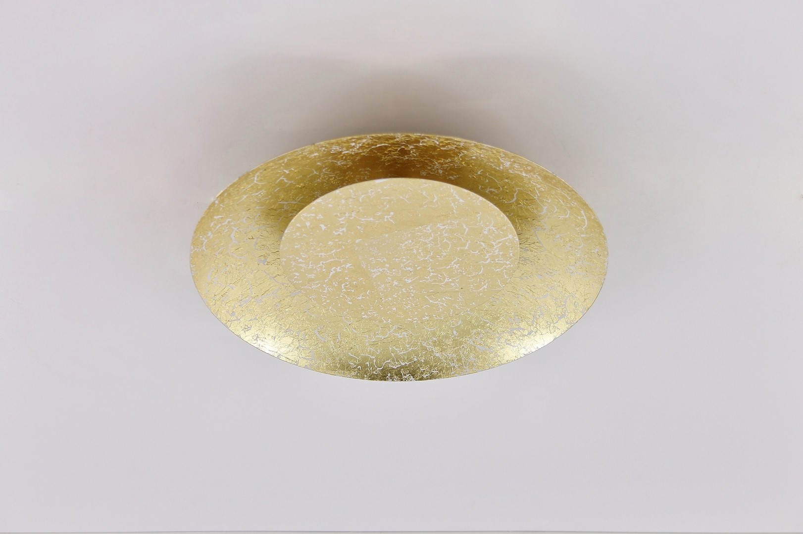 Plafondlamp / Wandlamp LED goud rond 34,5cm 39059 Plafondlamp / Wandlamp LED goud rond 34,5cm 39059