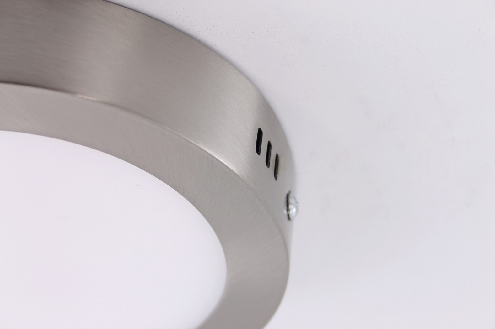 Plafondlamp LED rond rvs 17cm 38208 Plafondlamp LED rond rvs 17cm 38208