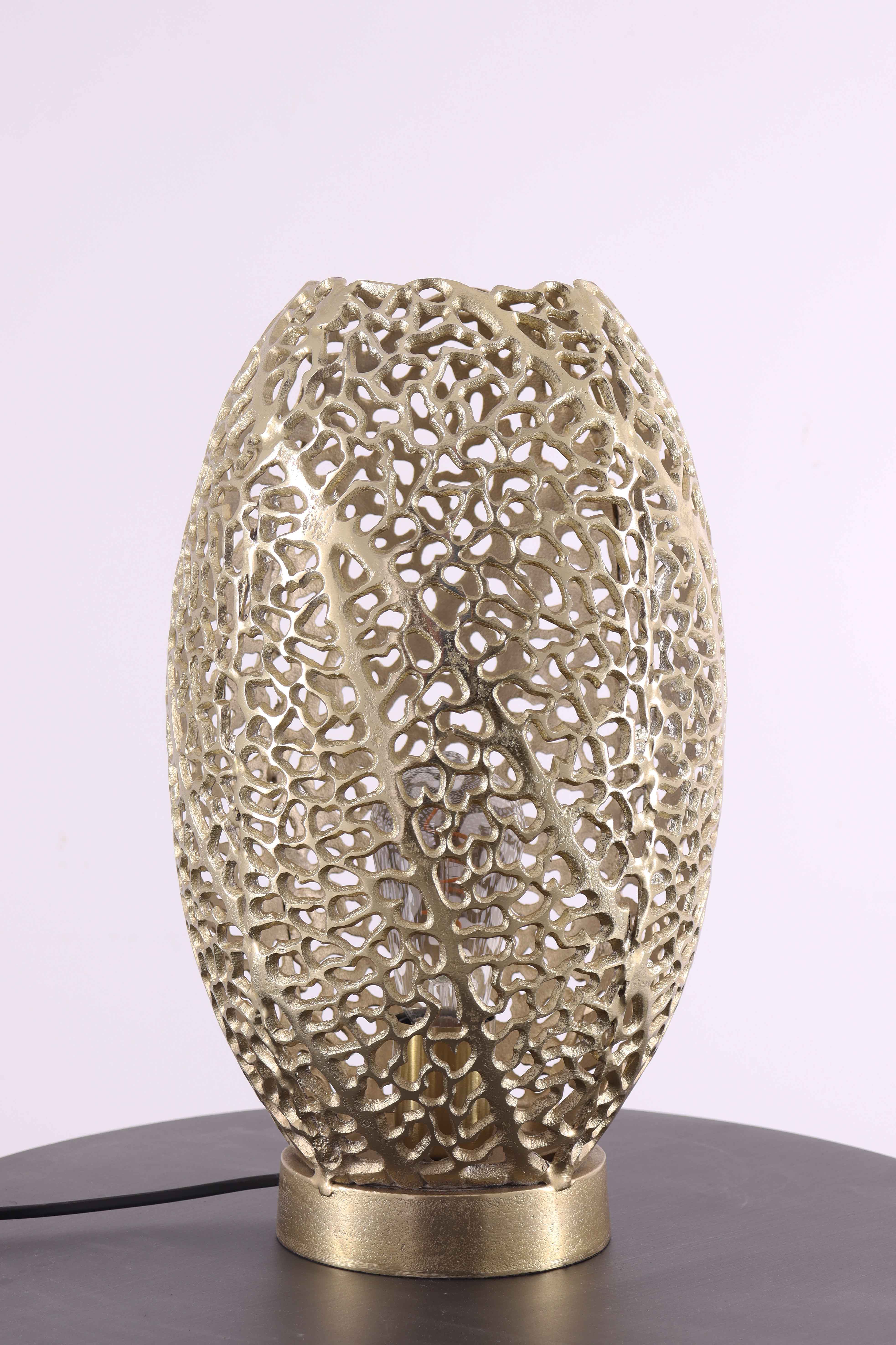 Tafellamp Goud / brons 40cm 44426 Tafellamp Goud / brons 40cm 44426