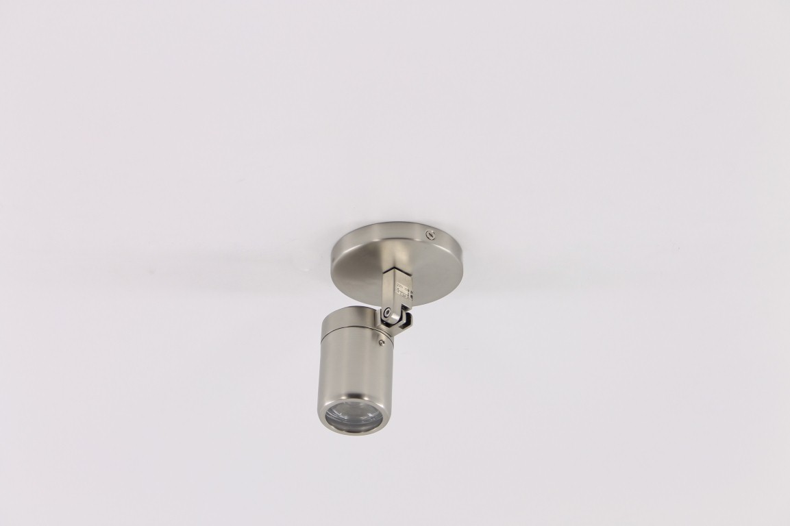 Opbouwspot rvs 1-lichts IP44 37736 Opbouwspot rvs 1-lichts IP44 37736